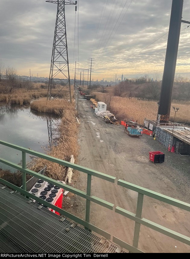 Recently removed tracks on the former DL&W Boonton Line